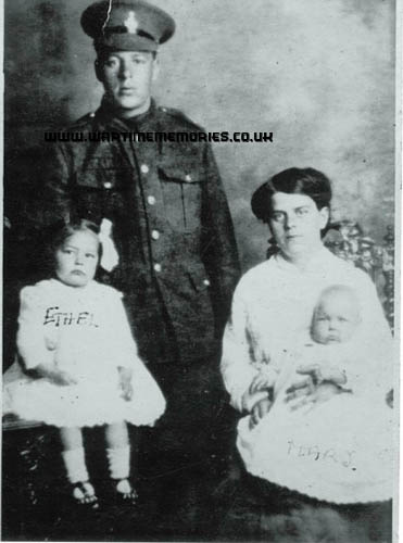 <p>JW Walker, his wife & children